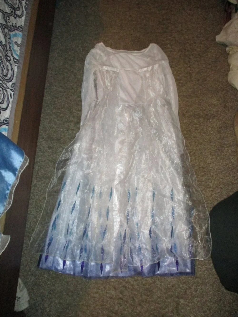 Elsa Snow Queen Costume for Kids – Frozen 2 size 9-10
